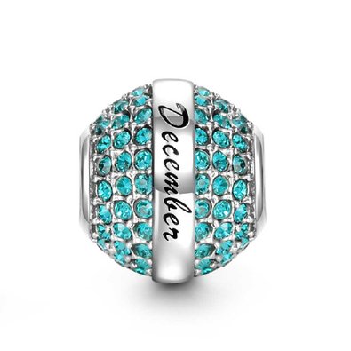 Pandora December Blue Zircon Birthstone Charm