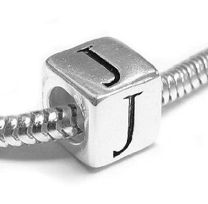 Pandora Dice Cube Letter J Charm