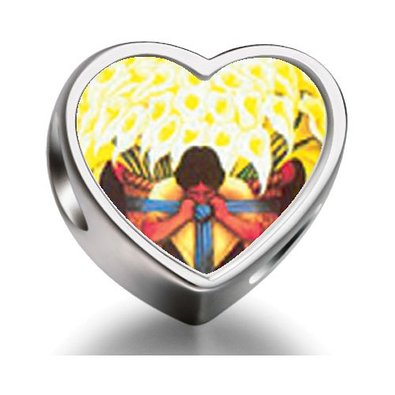 Pandora Diego Riveras El Vendedor De Alcatraces Heart Photo Charm image