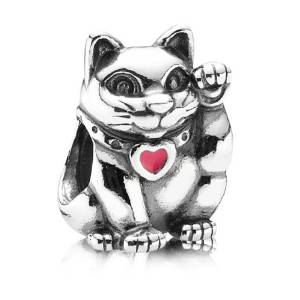 Pandora Diplomate Cat Charm