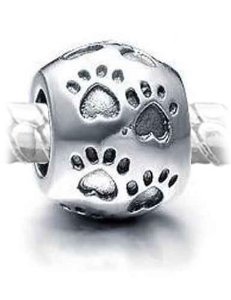 Pandora Dog Paw Print Charm image