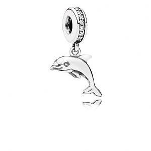Pandora Dolphin Stamped Charm image