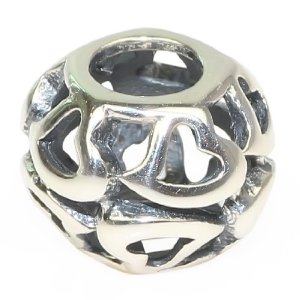 Pandora Double Infinity Heart Lattice Charm image