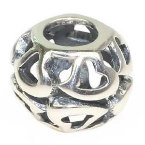 Pandora Double Infinity Heart Lattice Charm