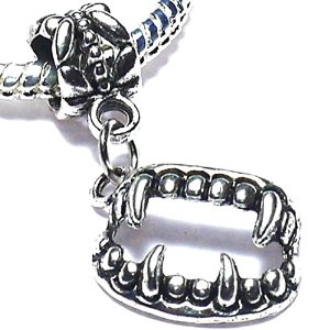 Pandora Dracula Vampire Fangs Charm image