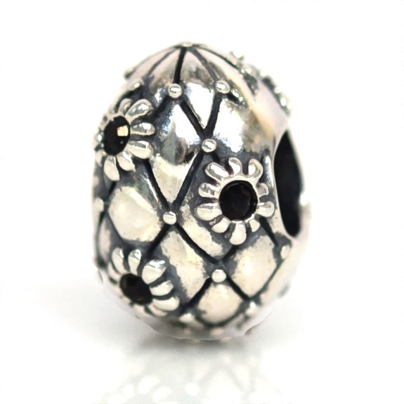 Pandora Easter Egg Openwork Swarovski Crystal Charm