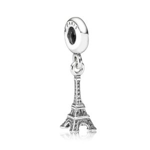 Pandora Eiffel Tower Dangle Silver Bead Charm image