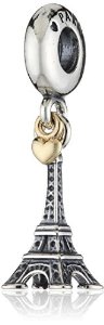 Pandora Eiffel Tower Pendant Two Tone Charm