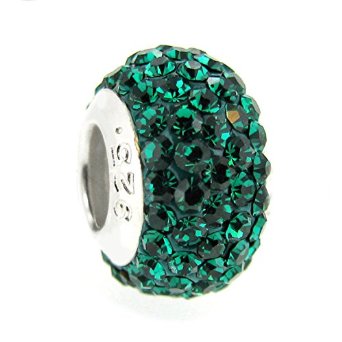 Pandora Emerald Green Crystals Charm