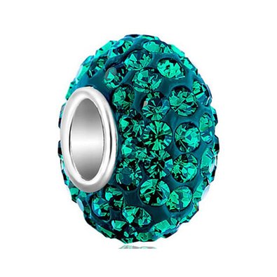 Pandora Emerald Green Swarovski Crystal Charm image