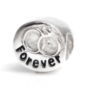 Pandora Engagement Ring Forever Love CZ Charm image