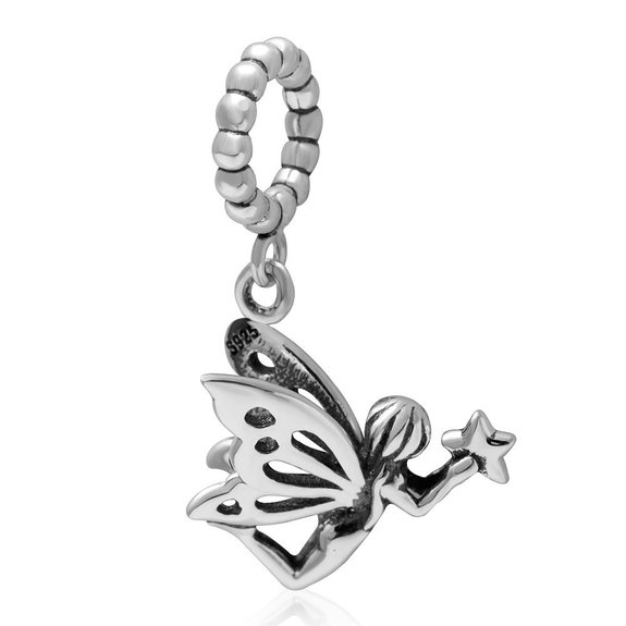 Pandora Fairy Holding Letter D Charm image