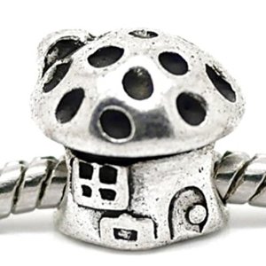 Pandora Fairytale Mushroom House Charm image