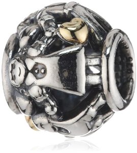 Pandora Family Forever Two Tone Heart Charm image