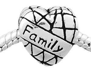 Pandora Family Love Heart Charm image