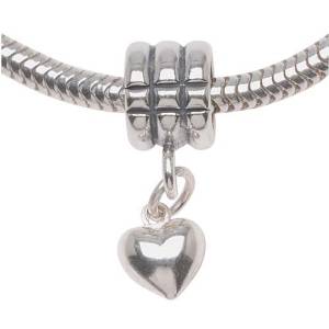 Pandora Fancy Puff Heart Charm