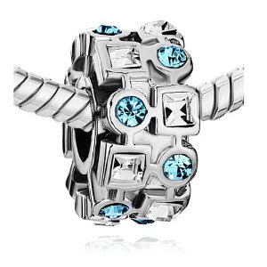 Pandora Ferris Wheel Aquamarine Charm