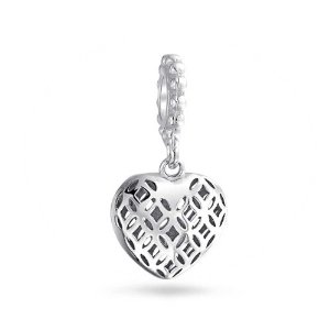 Pandora Filigree Dangle Heart Charm