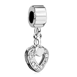 Pandora Filigree Vintage Dangling Heart Charm image