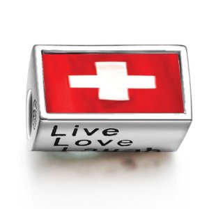 Pandora Flag Of Switzerland Photo Charm image