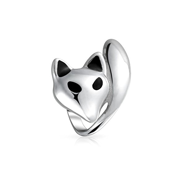 Pandora Flower Fox Photo Charm image