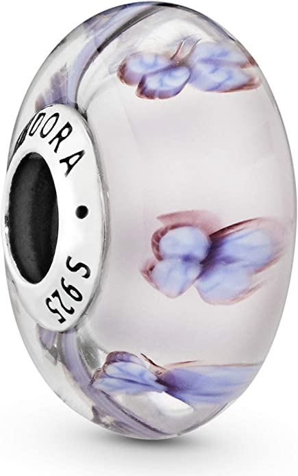 Pandora Flower Murano Glass Charm