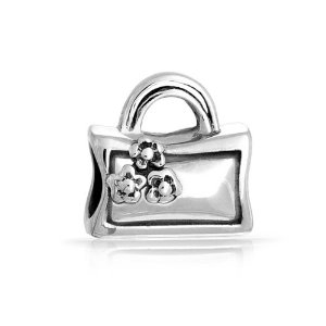 Pandora Flower Purse Charm image