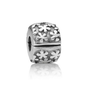 Pandora Flower Stopper Charm image