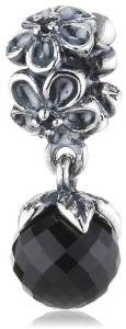 Pandora Forever Bloom Dangle Clear Swarovski Crystal Charm