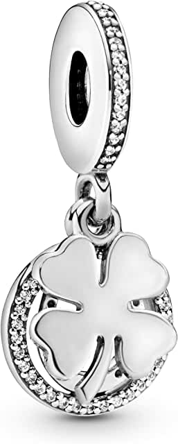 Pandora Four Leaf Clover Enamel Charm image