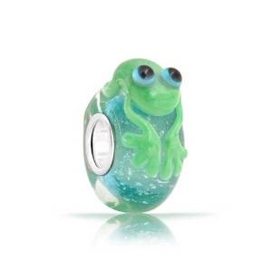 Pandora Frog Murano Glass 3D Charm