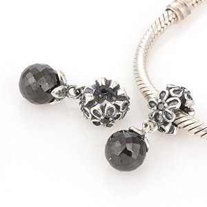 Pandora Garden Odyssey Black Crystal Charm