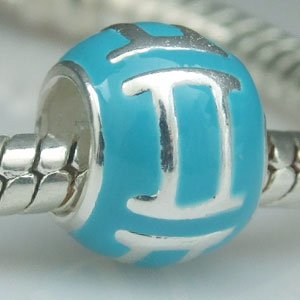 Pandora Gemini Enamel Charm