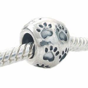 Pandora Genuine Paw Print Charm image