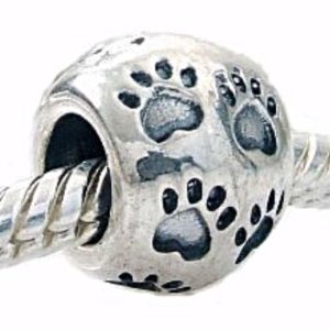 Pandora Genuine Pet Paw Print Charm image