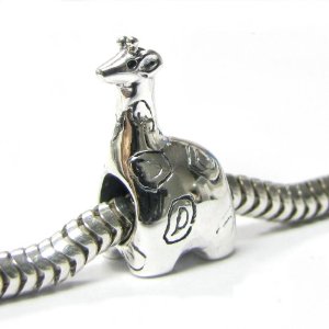 Pandora Giraffe Animal Charm image