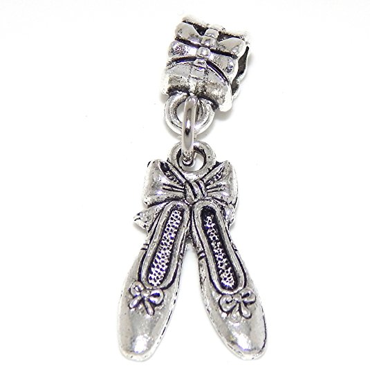 Pandora Girl Ballet Dancer Dangle Charm image