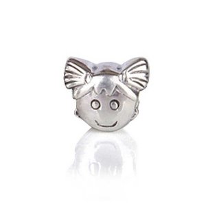 Pandora Girl Face Charm