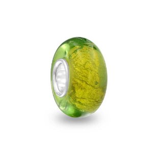 Pandora Glitter Green Murano Glass Charm