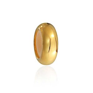 Pandora Gold Plated Rubber Stopper Charm
