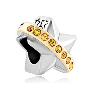 Pandora Golden Circle Wish Upon A Star Charm image