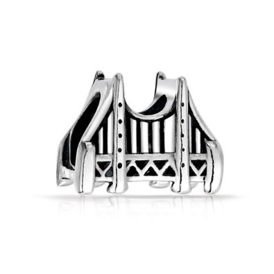 Pandora Golden Gate Bridge Sterling Silver Charm image