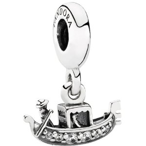 Pandora Gondola CZ Pendant Charm image