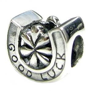 Pandora Good Luck Horse Shoe Charm image