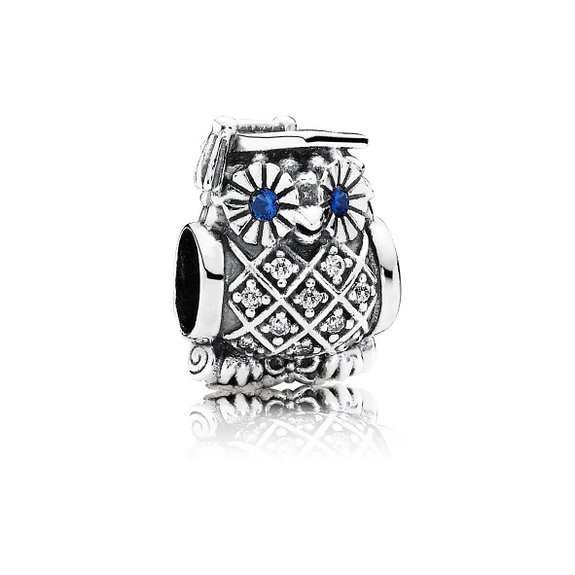 Pandora Graduate Owl With Hat Charm