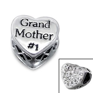 Pandora Grand Mother #1 Heart Charm