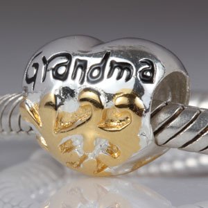 Pandora Grandma 14K Gold Plated Charm