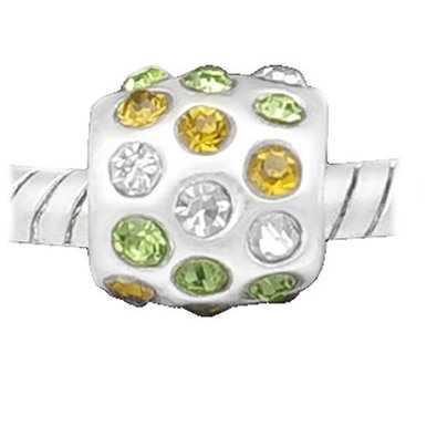 Pandora Green Rhinestone Crystals Charm image