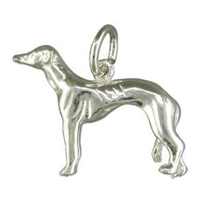 Pandora Greyhound Dog Dangle Charm image