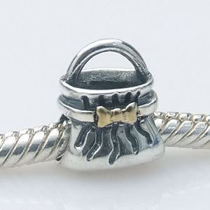 Pandora Handbag Gold Plated Charm